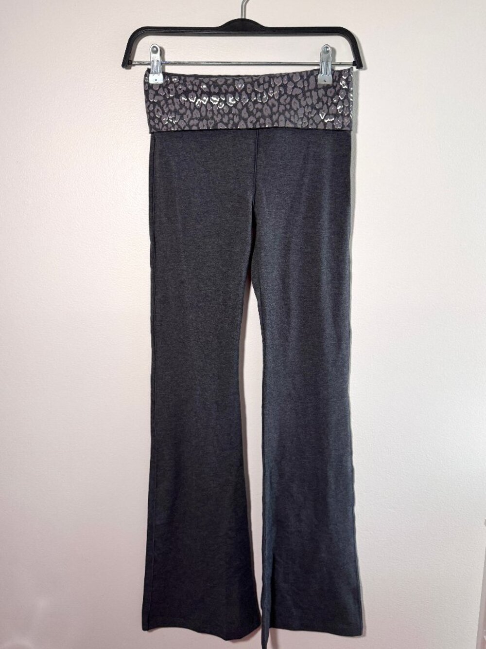 VS Pink NWT Foldover Flare Leggings